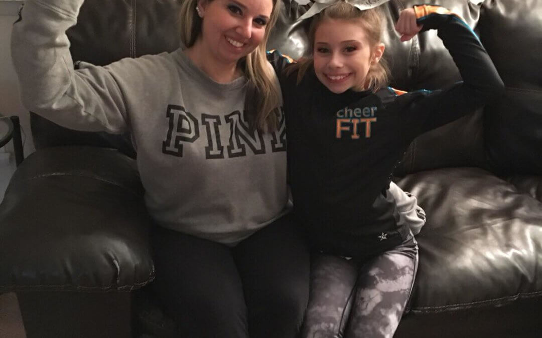 How My Daughter Inspired Me to Get #CHEERFITSTRONG