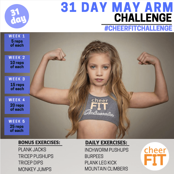 May CHEERFIT Challenge