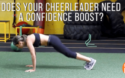 Does your cheerleader need a confidence boost?