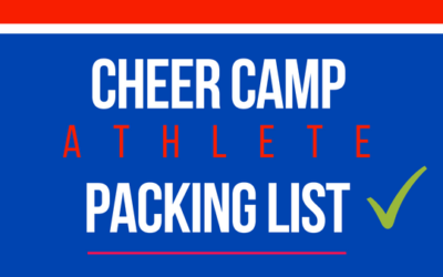 Cheer Camp Packing List